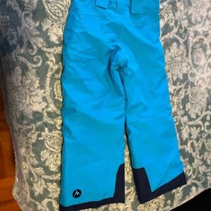 Marmot waterproof winter bibs for children xs